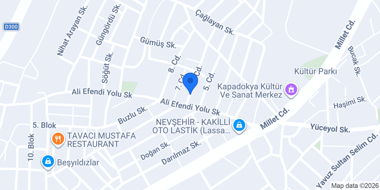 Döşemeci Derviş Tekno Tasarım konumu