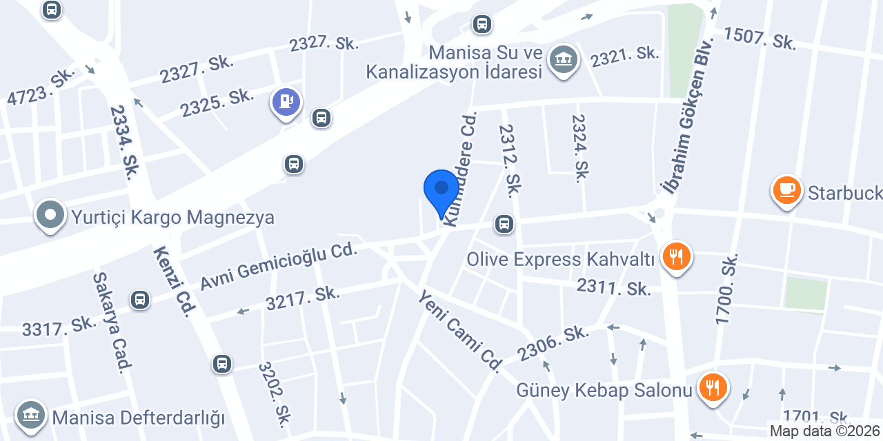 Cevahir Tıp Merkezi konumu