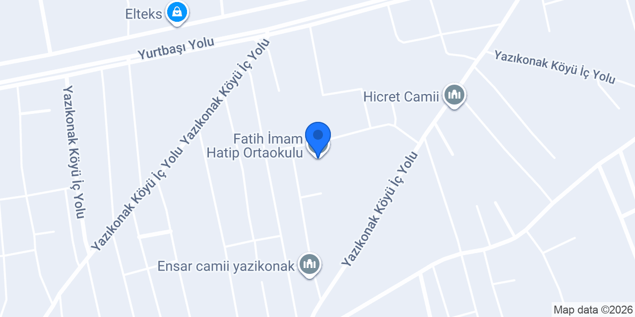 Fatih İmam Hatip Ortaokulu konumu