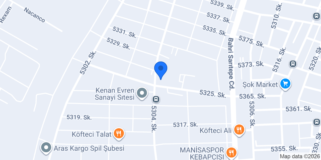 ŞAMLI OTO AKSESUAR konumu