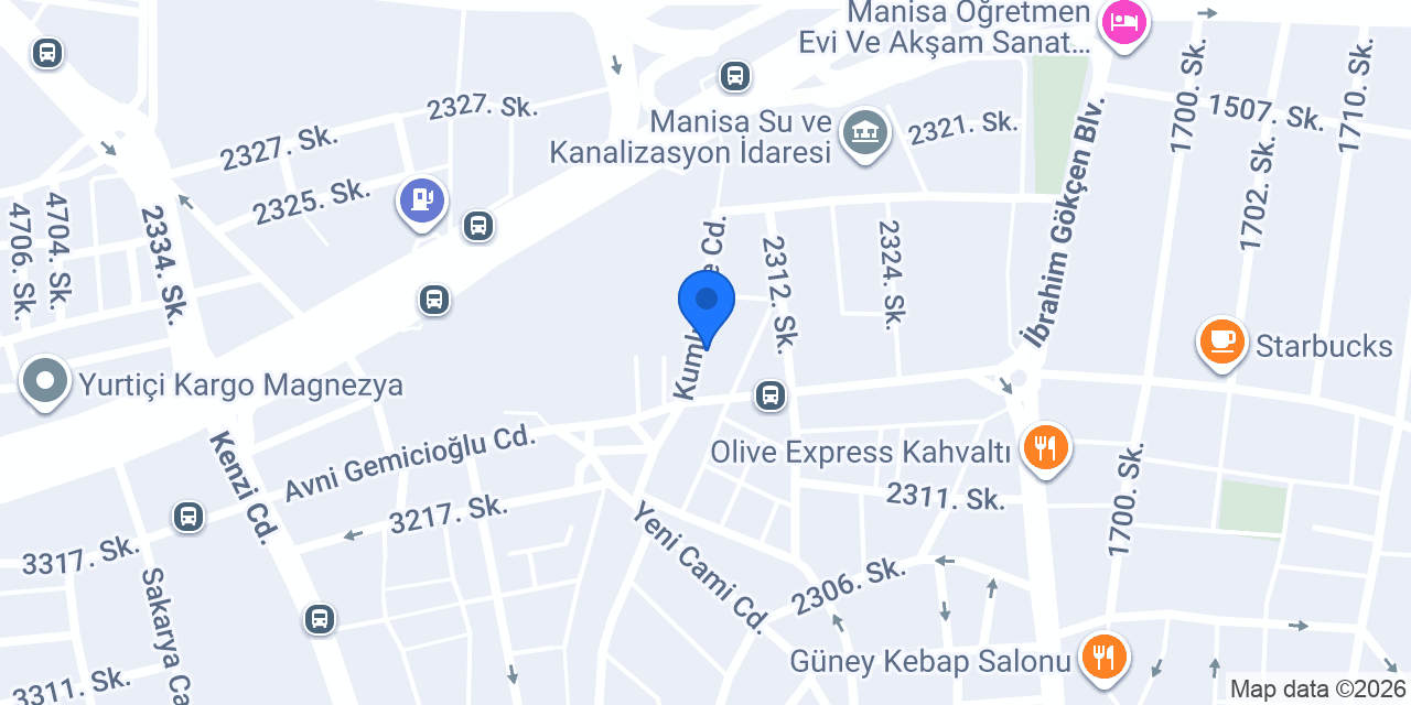 Manisa Tıp Polikliniği konumu