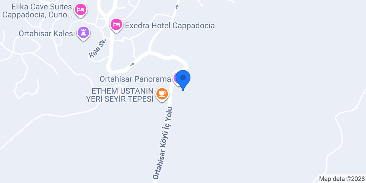 Balon Seyir Tepesi konumu