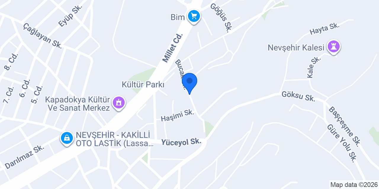 Konsept Mobilya Nevşehir konumu