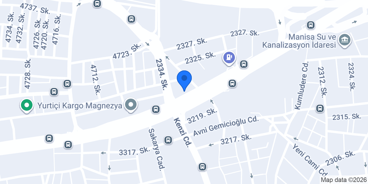 Manisa Prefabrik konumu