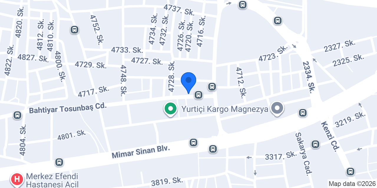 HİKMETPINAR SRC ODY ÜDY Eğitim Merkezi konumu