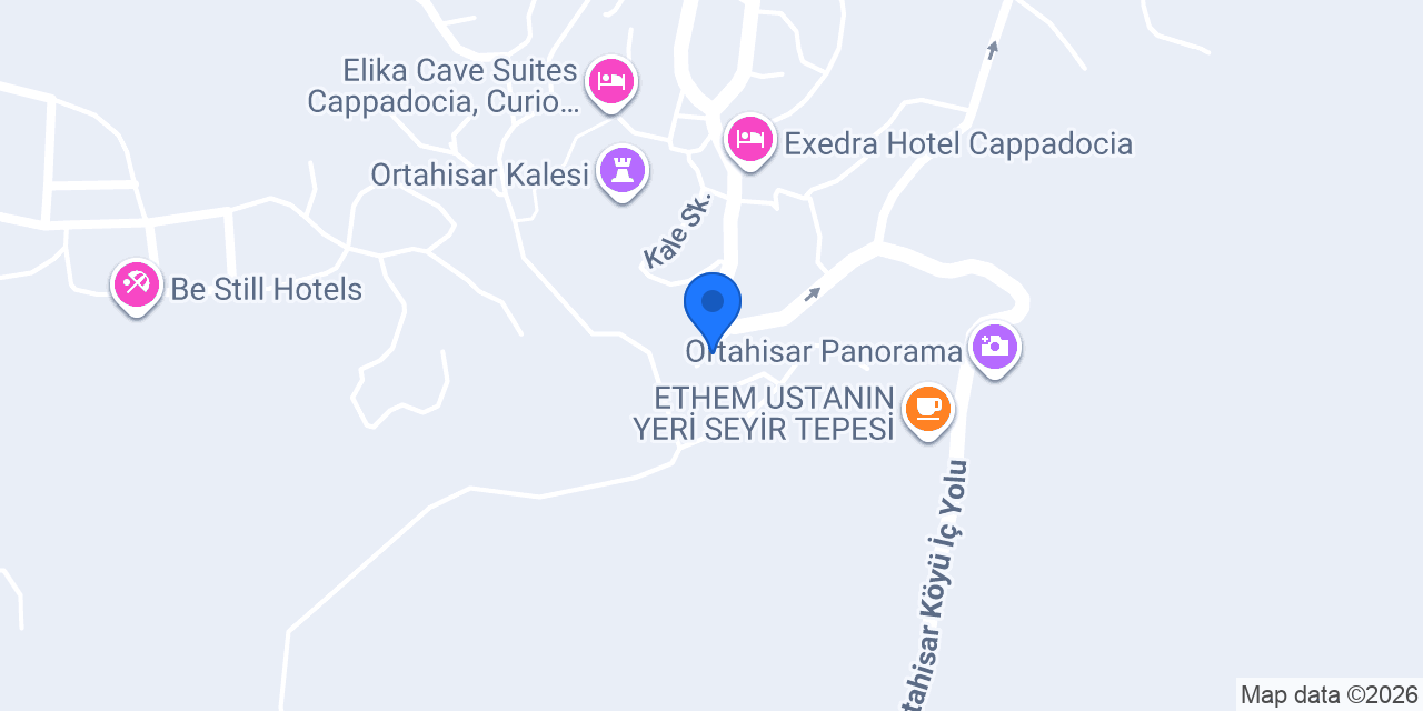 Potamia Cave Suites konumu
