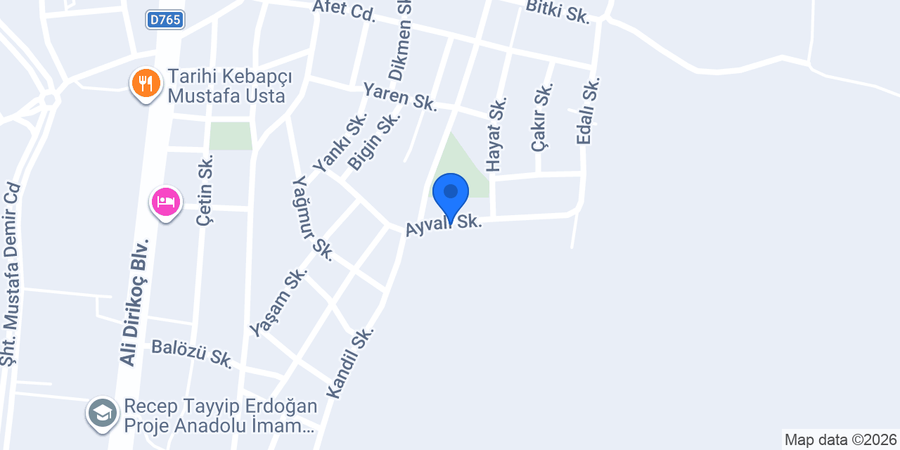 Aravan Evi konumu