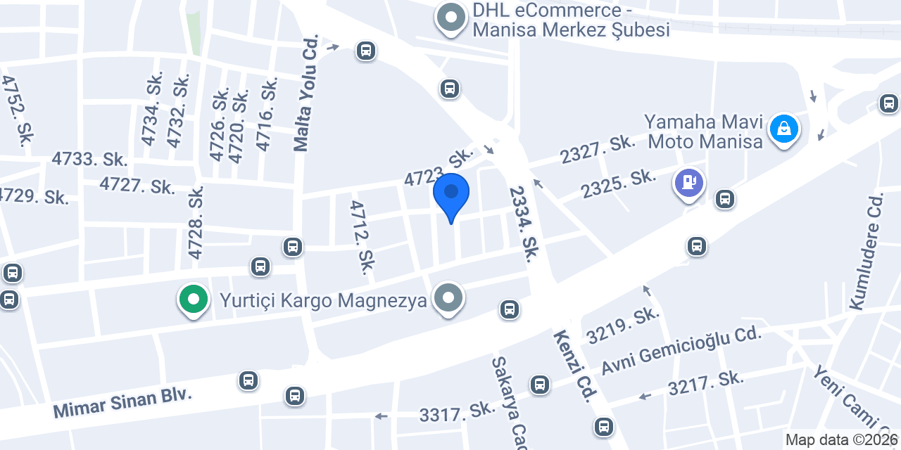 Yıldızoğlu İnşaat Manisa konumu