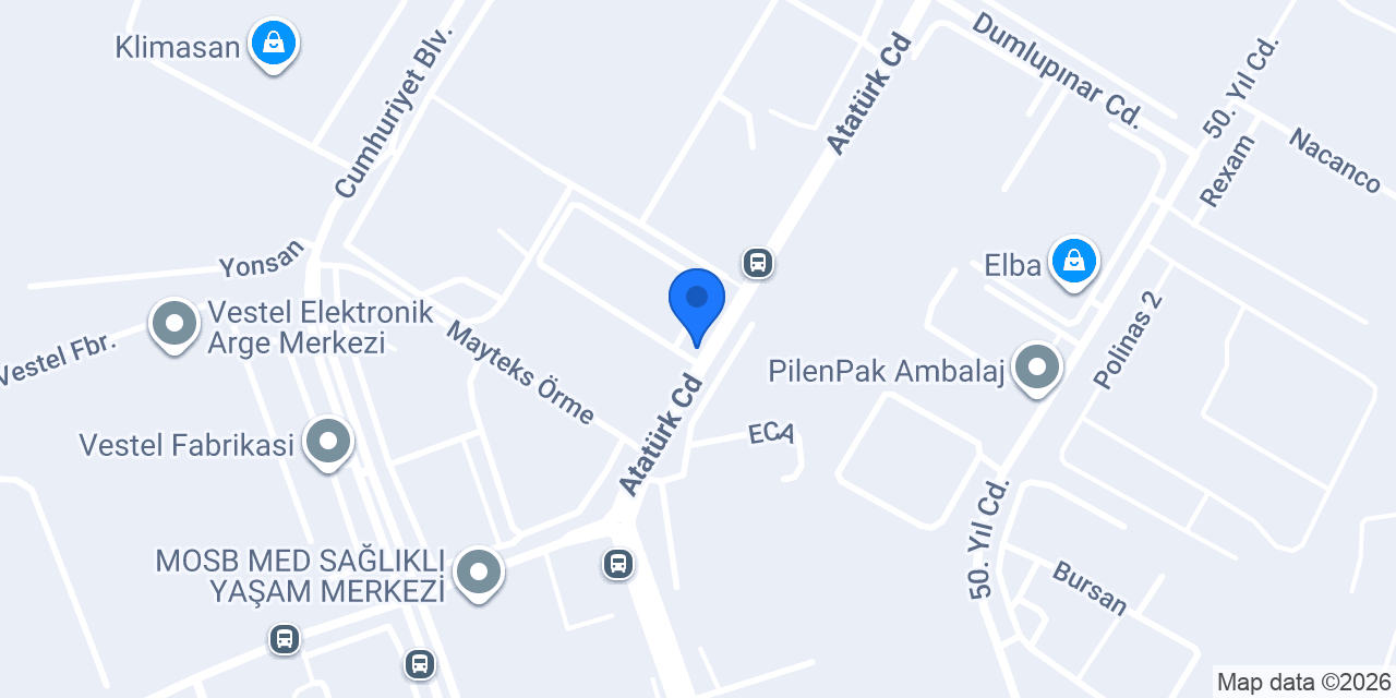 Vals Elektronik Sanayii ve Ticaret A.S. konumu