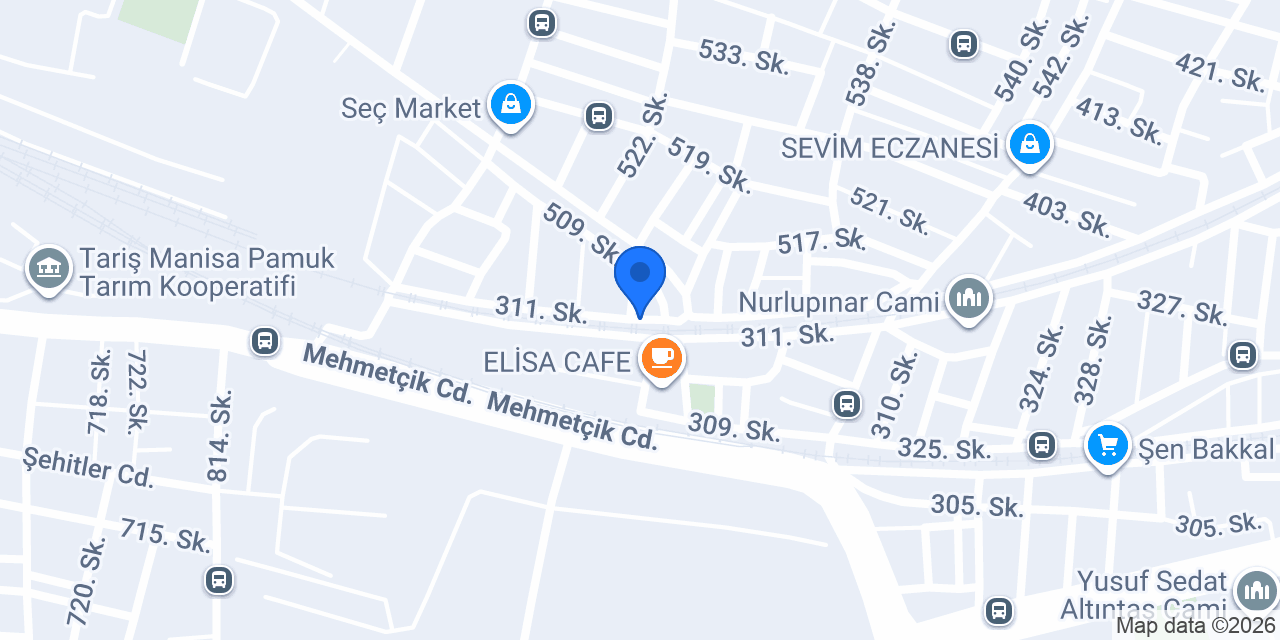 Cekutos Gıda konumu