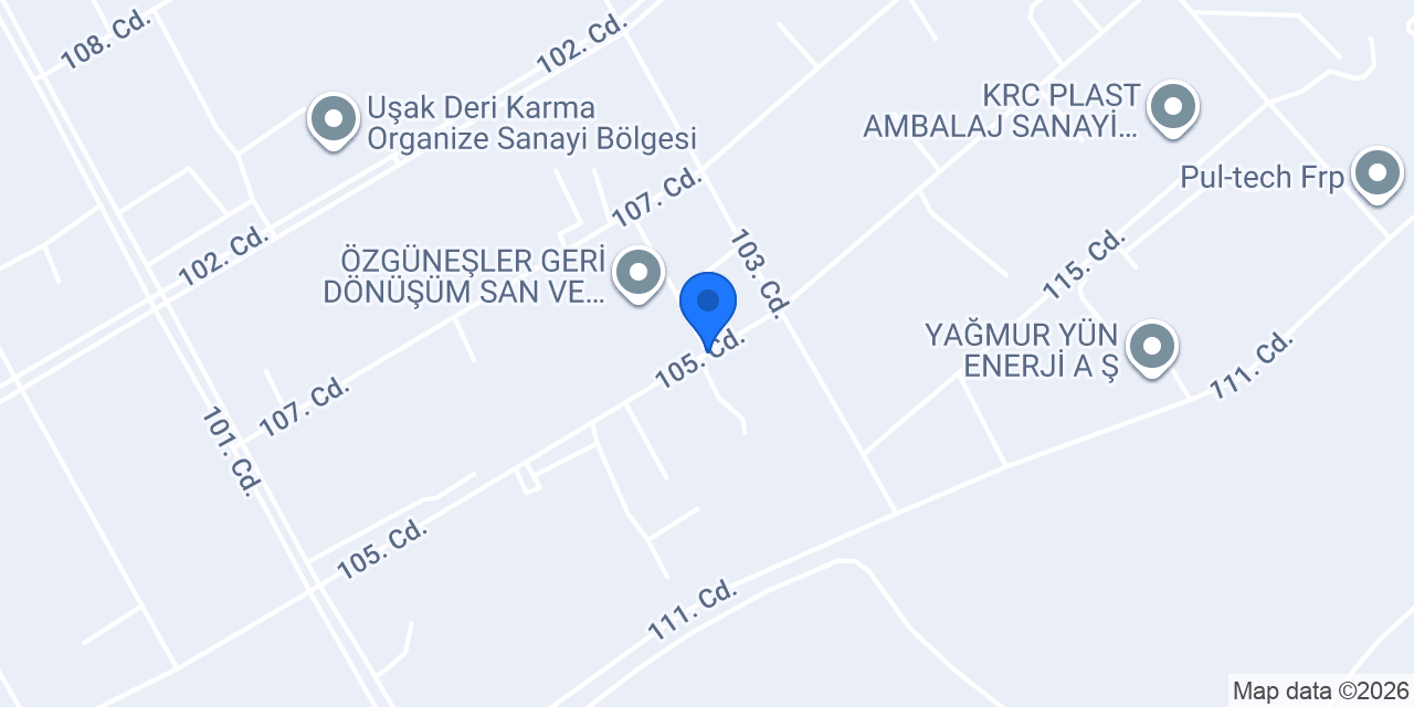 Sarıkılıç Tekstil konumu