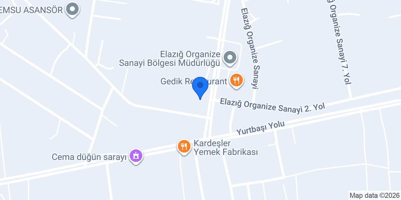ELAZIĞ DIŞ TİCARET A.Ş. konumu