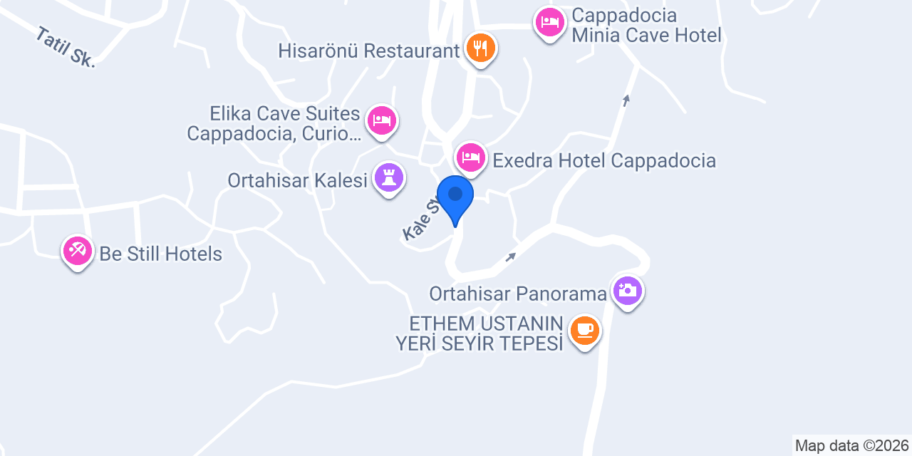 Solo Cave Suites konumu