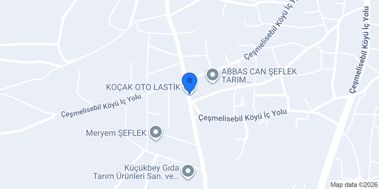 KOÇAK OTO LASTİK konumu