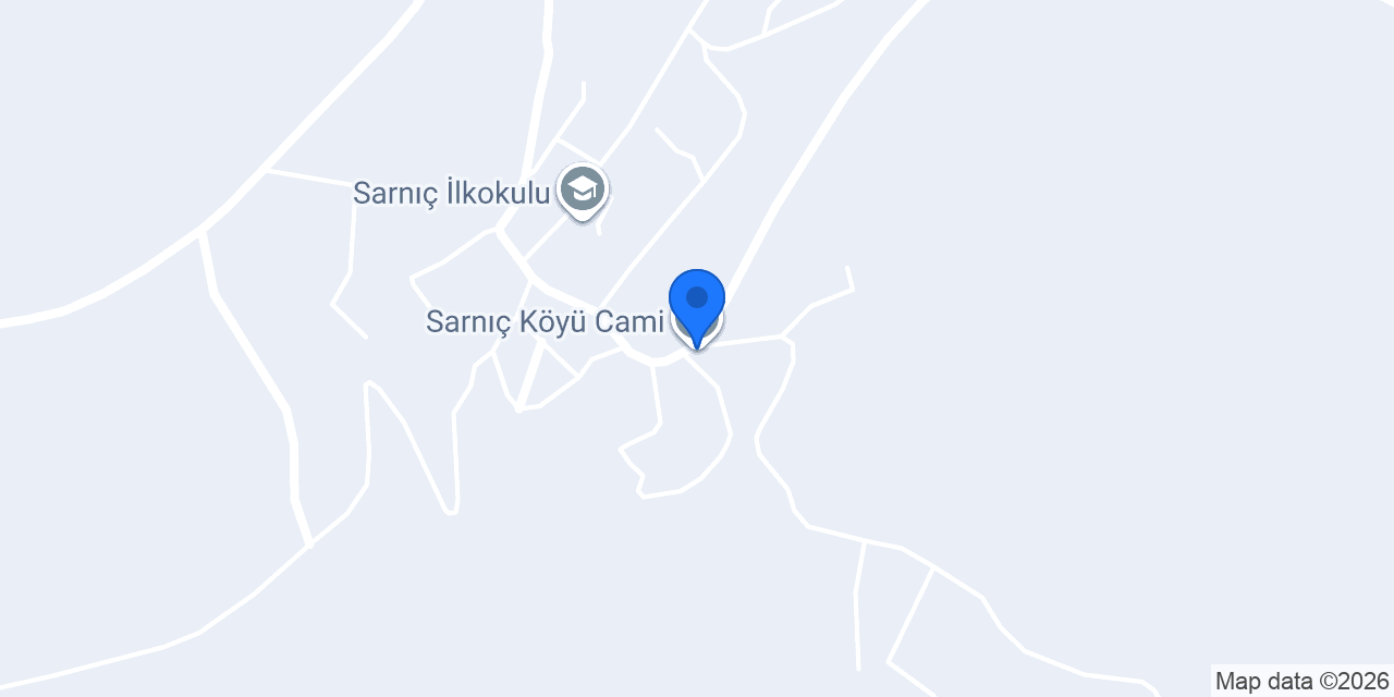 Sarnıçköy Köyü Muhtarlığı konumu