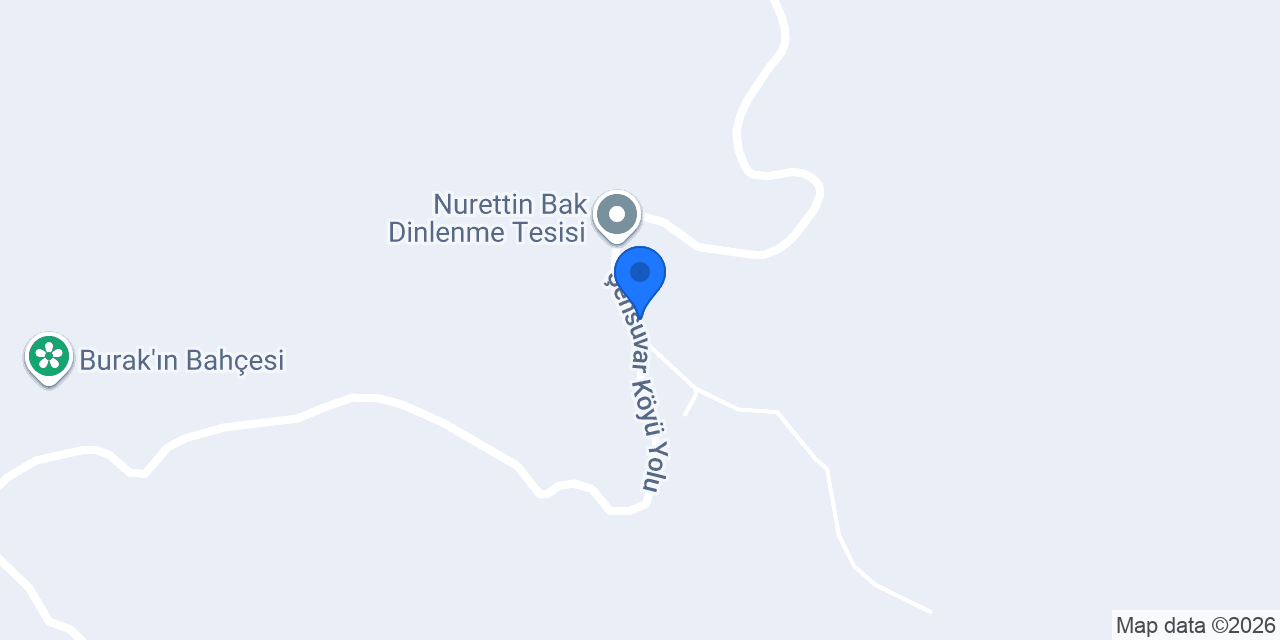 Şahsuvar Köyü Muhtarlığı konumu