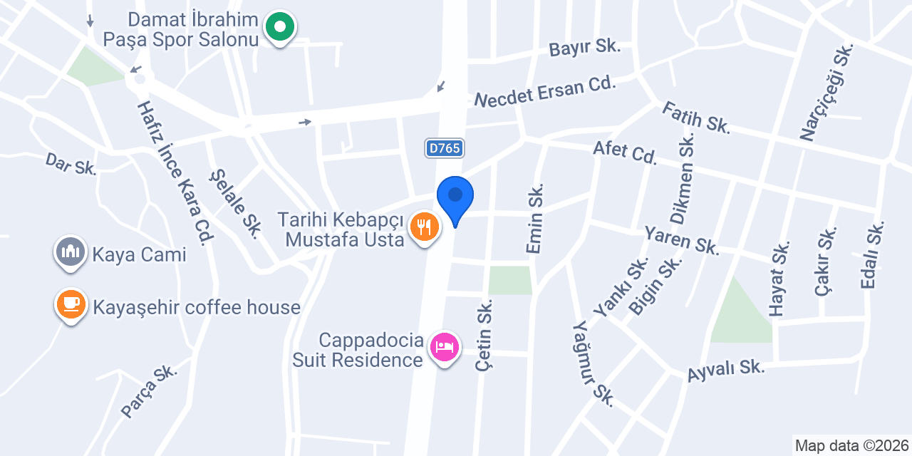 MERT OTOMOTİV konumu