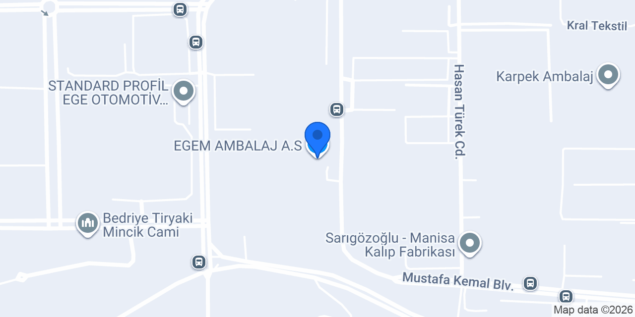 EGEM AMBALAJ A.S konumu