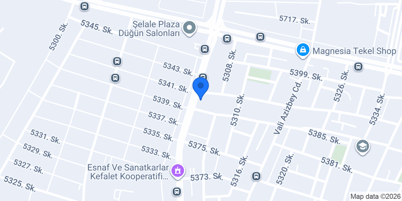 TAM Finans - Manisa Şubesi konumu