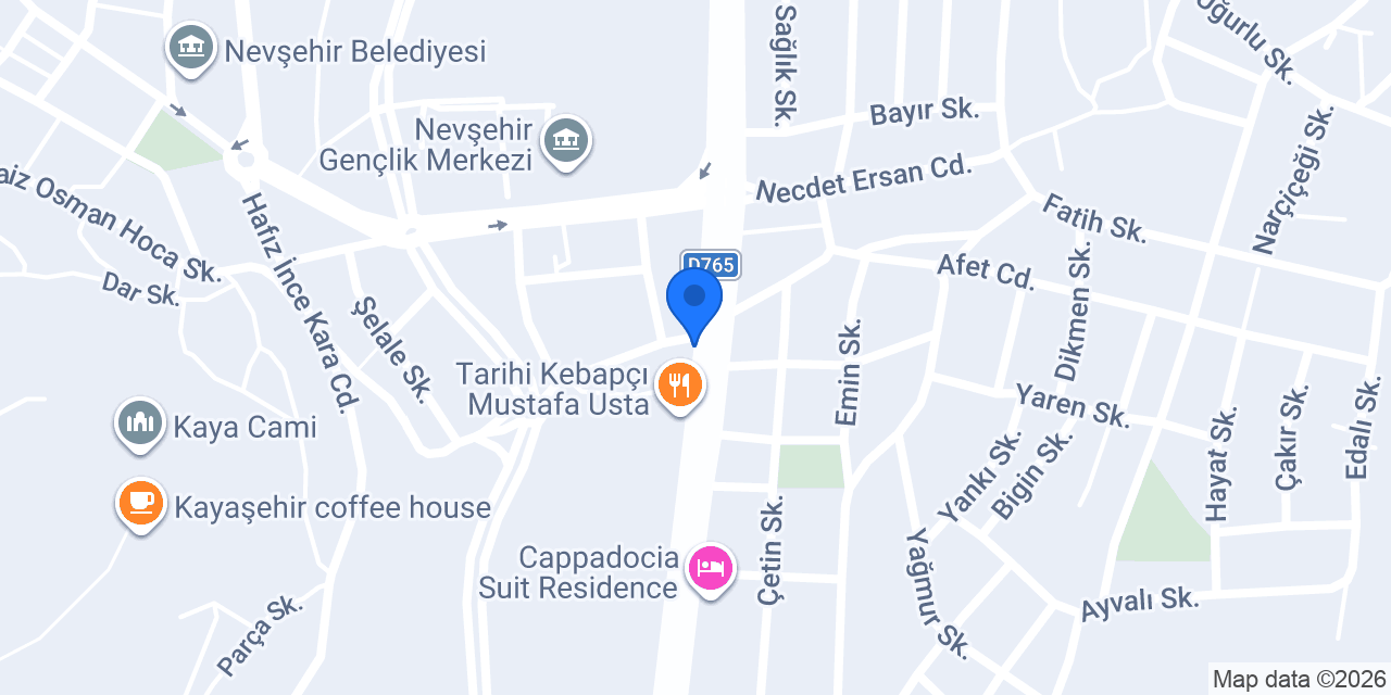 Kayacity Rezidans konumu
