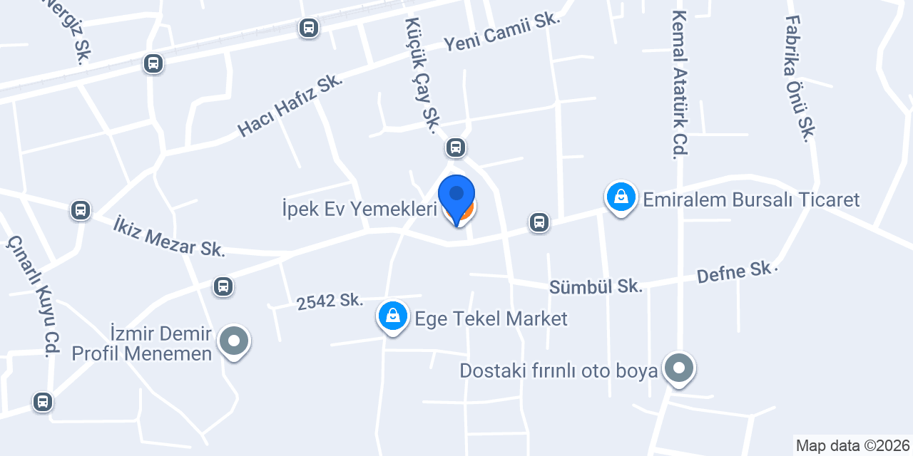 İpek Ev Yemekleri konumu