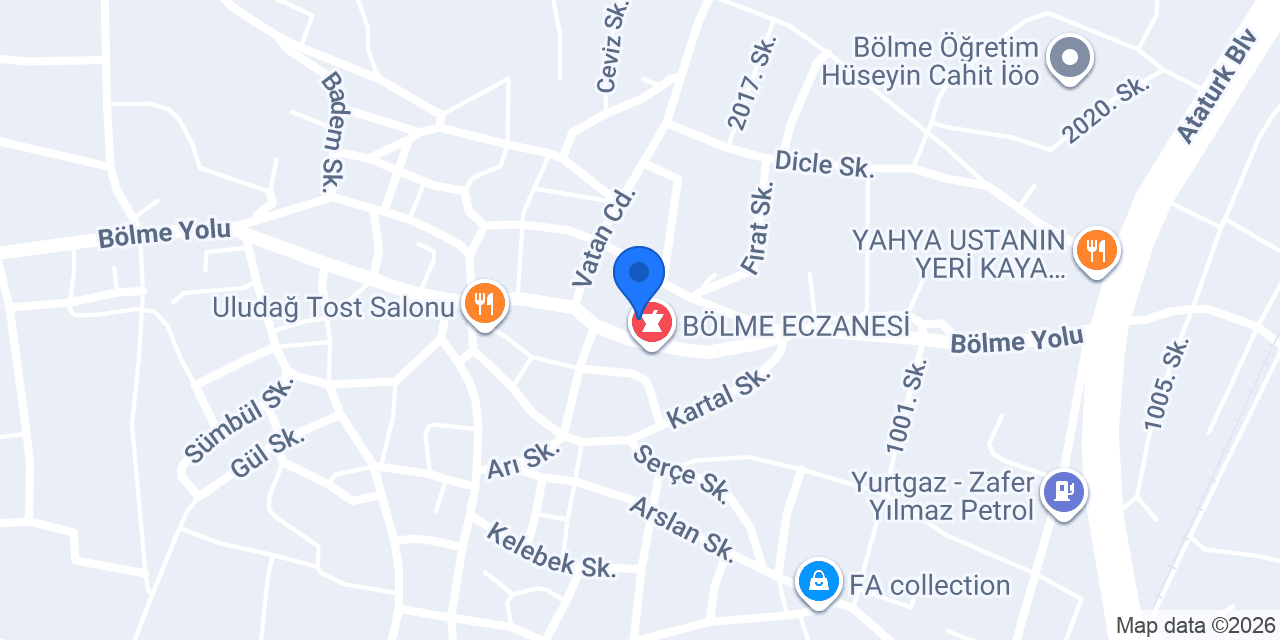 Ptt Acente konumu