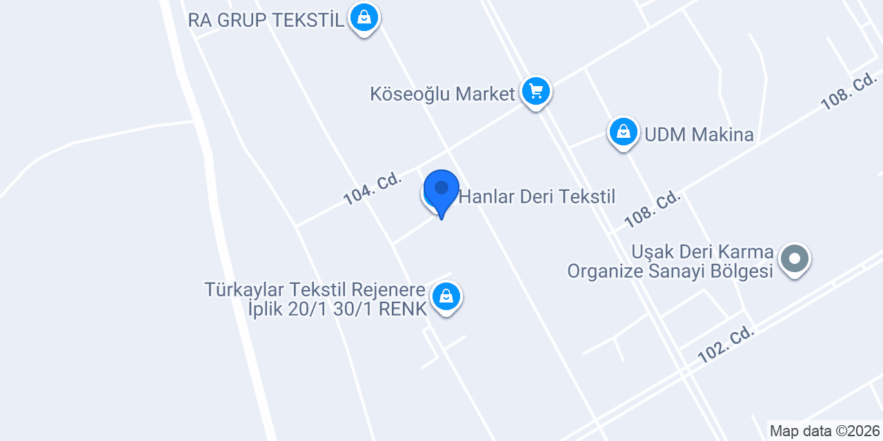 Cengiz İplik konumu