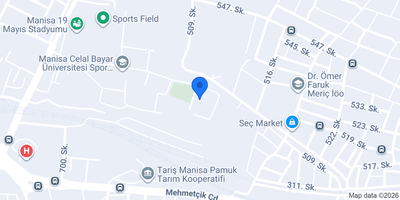 Ösym Manisa Bürosu konumu