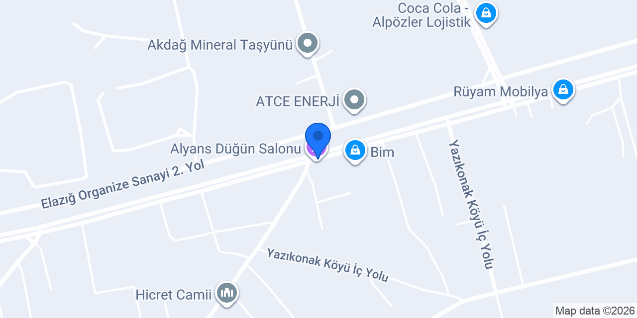 Rüyam Mobilya konumu