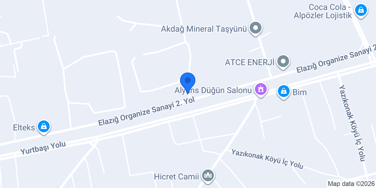 Mega Yalıtım (Megaboard) A.Ş konumu