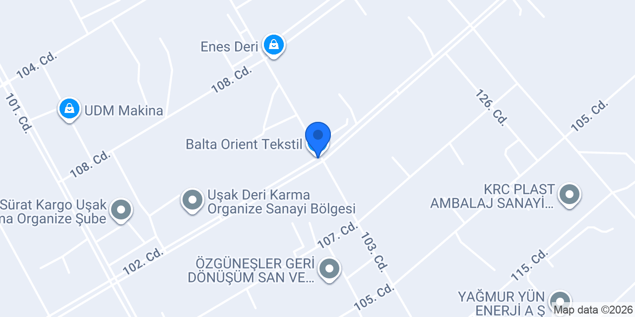Koşan Tekstil konumu