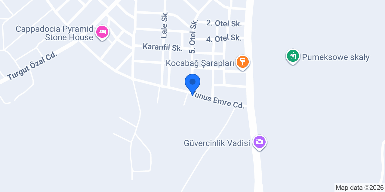 Konum Kapadokya konumu