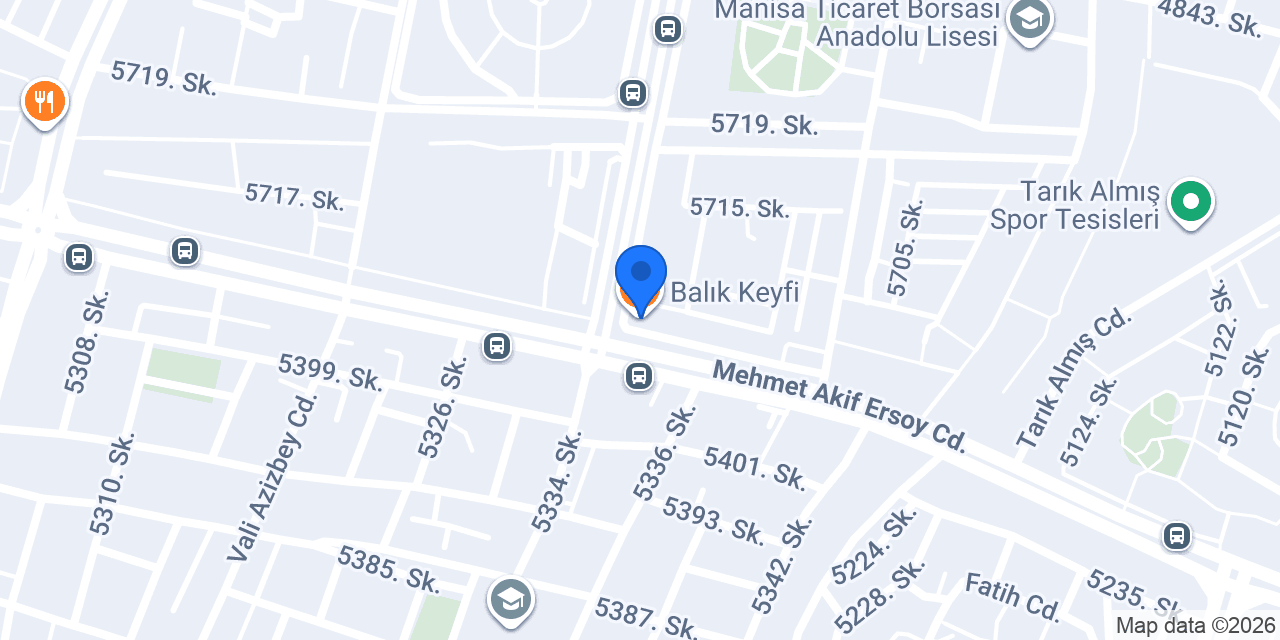 Balık Keyfi konumu