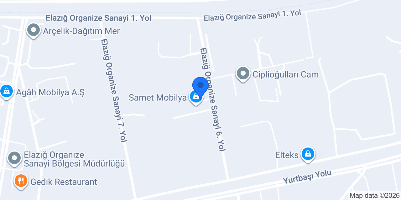 Samet Ahşap konumu