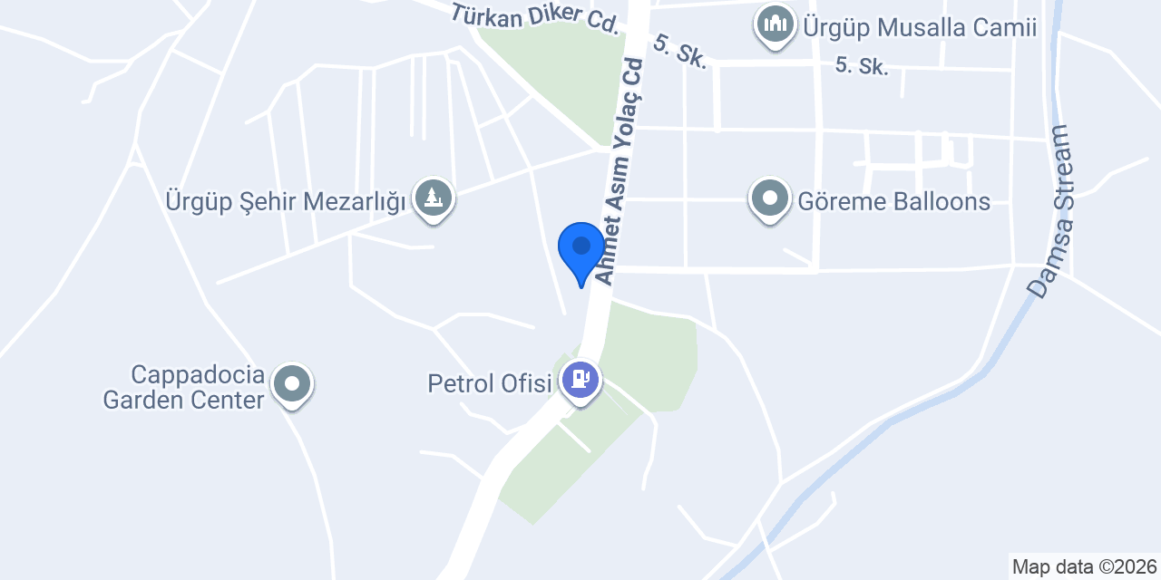 Ürgüp Dolmuş konumu