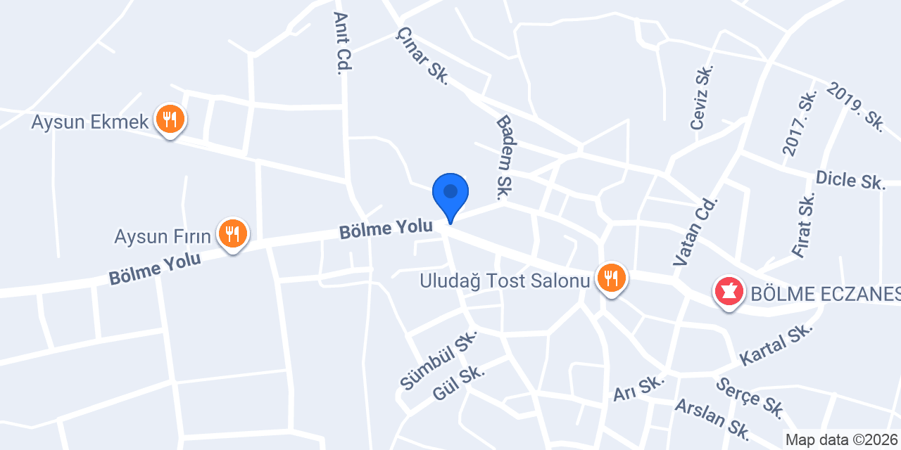 Önça Gıda konumu