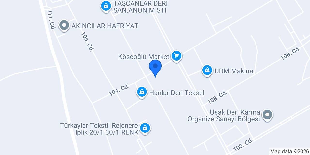 Kalis Kimya San. ve Tic. Ltd. Şti. konumu
