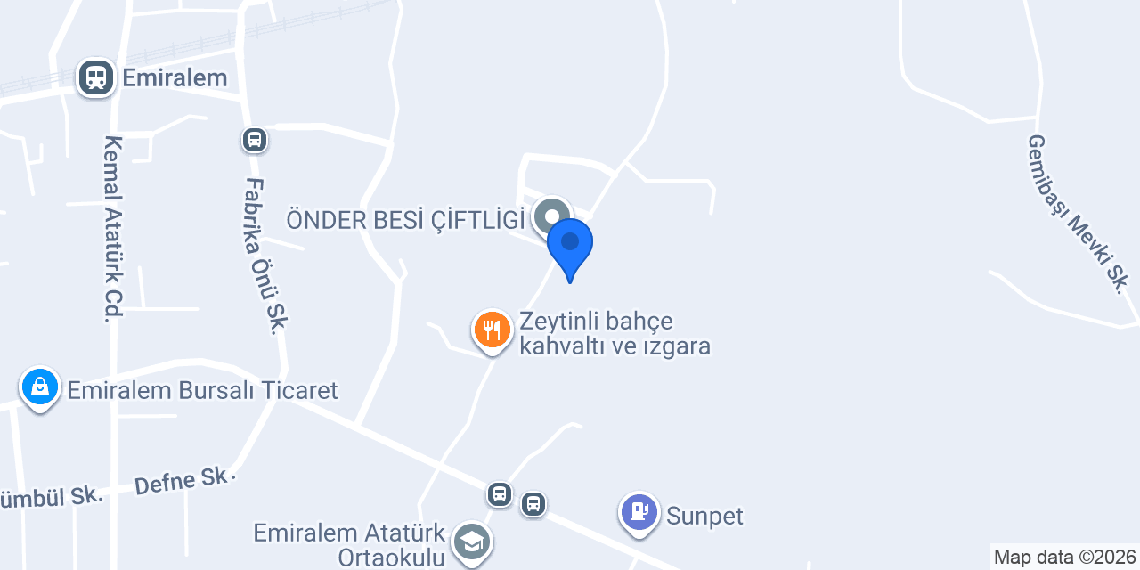 Can Besi Çiftliği konumu