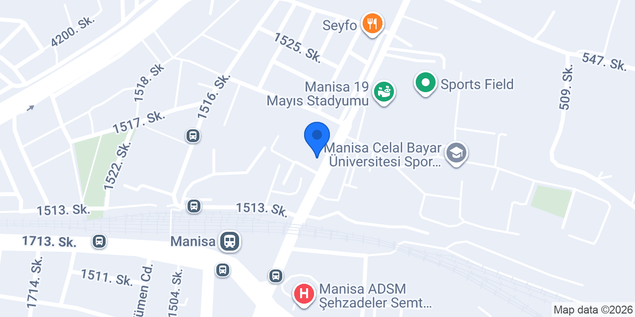 Manisa İl Halk Kütüphanesi konumu