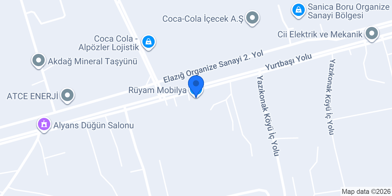 Rüyam Mobilya konumu