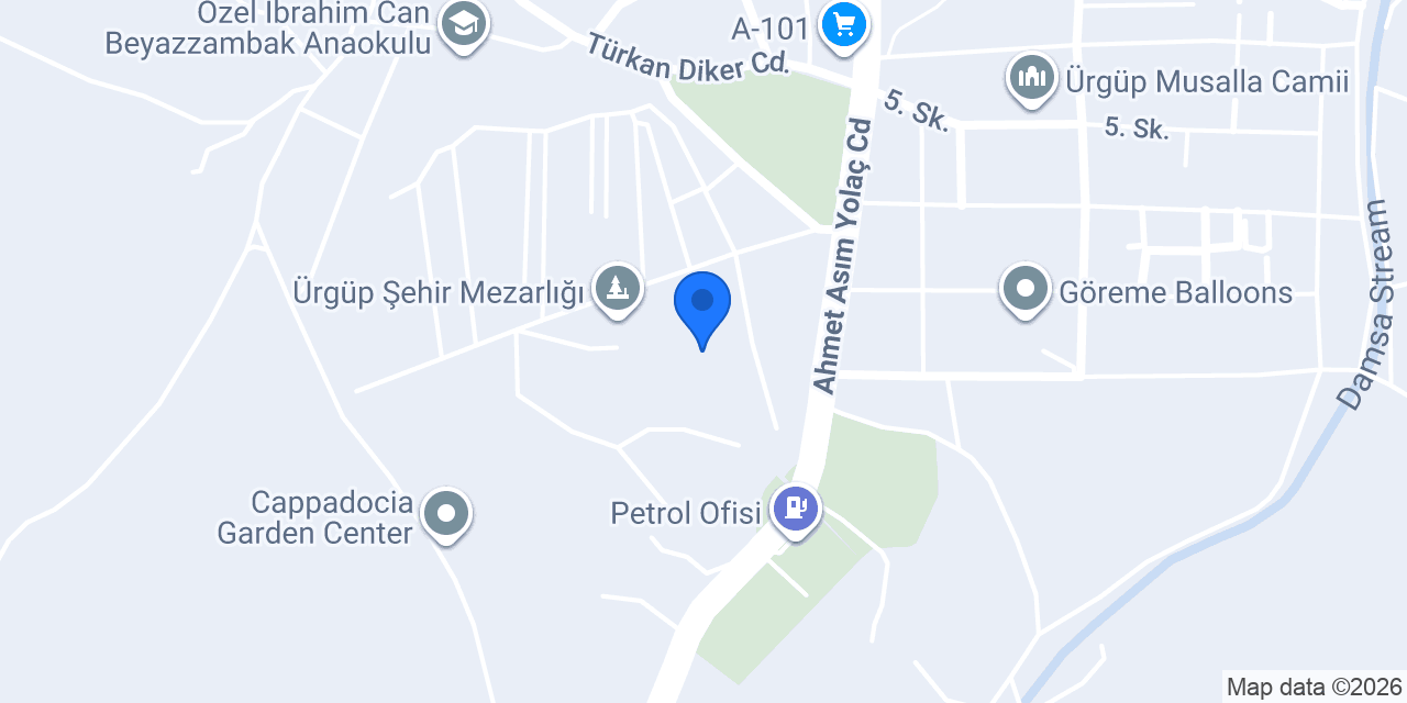 Güner Organizasyon konumu