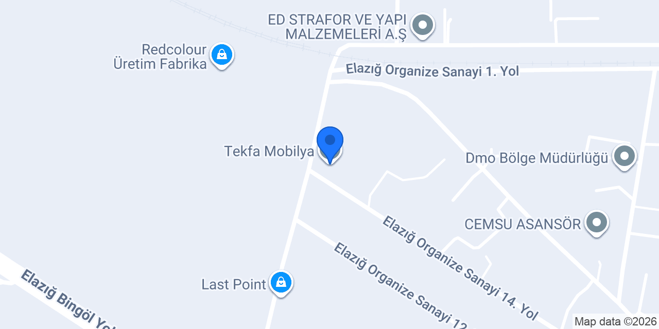 Tekfa Mobilya konumu