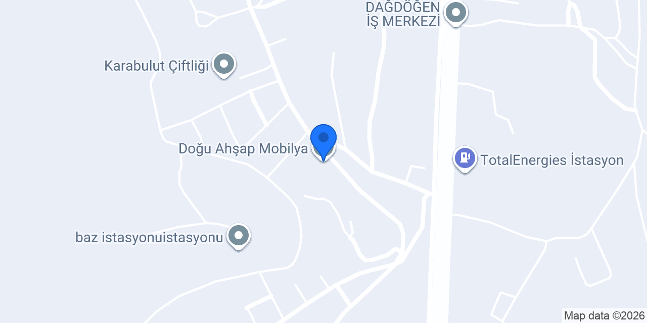 Doğu Ahşap Mobilya konumu