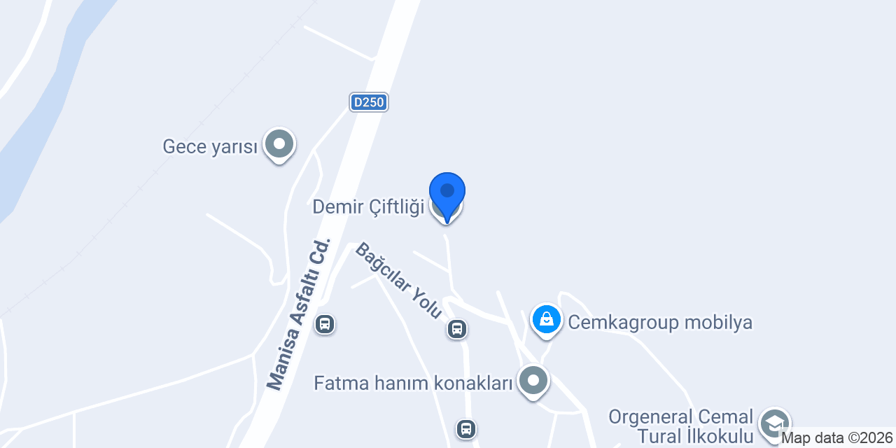 Demir Çiftliği konumu
