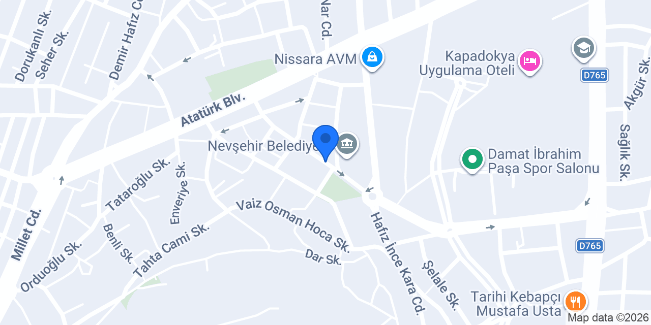 Konya Etli Ekmek Nihat Usta konumu