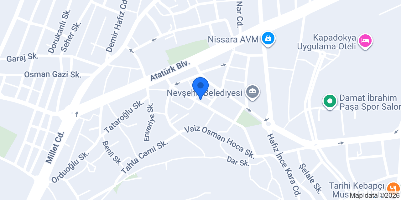CepMarket Avanos konumu