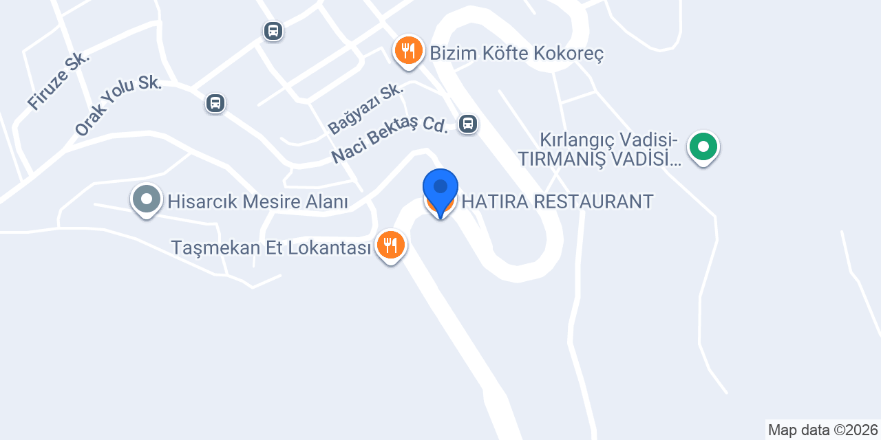 HATIRA RESTAURANT konumu