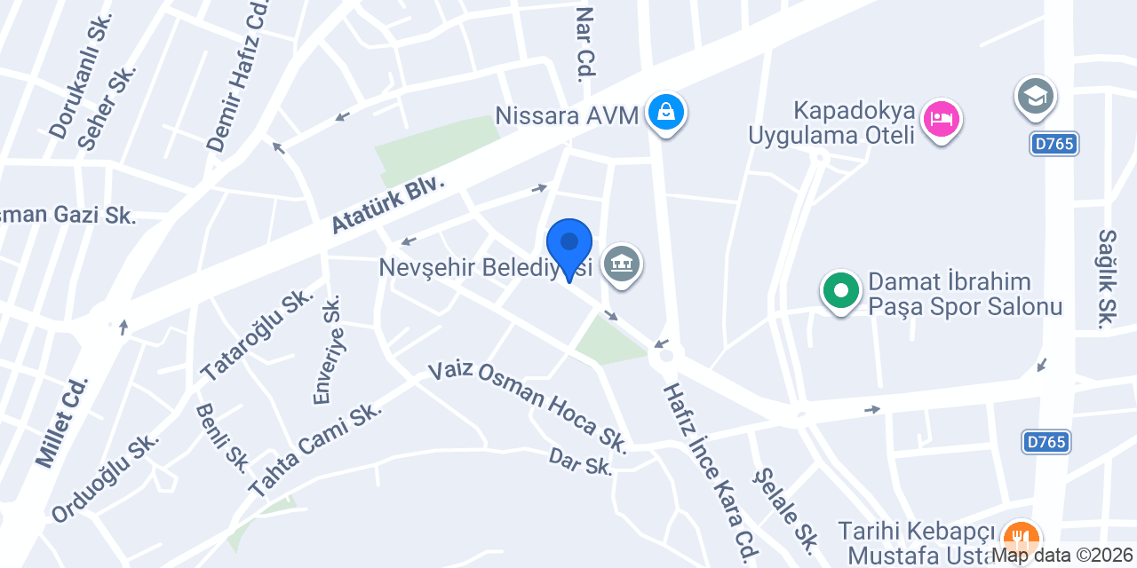 Can Pide Salonu konumu