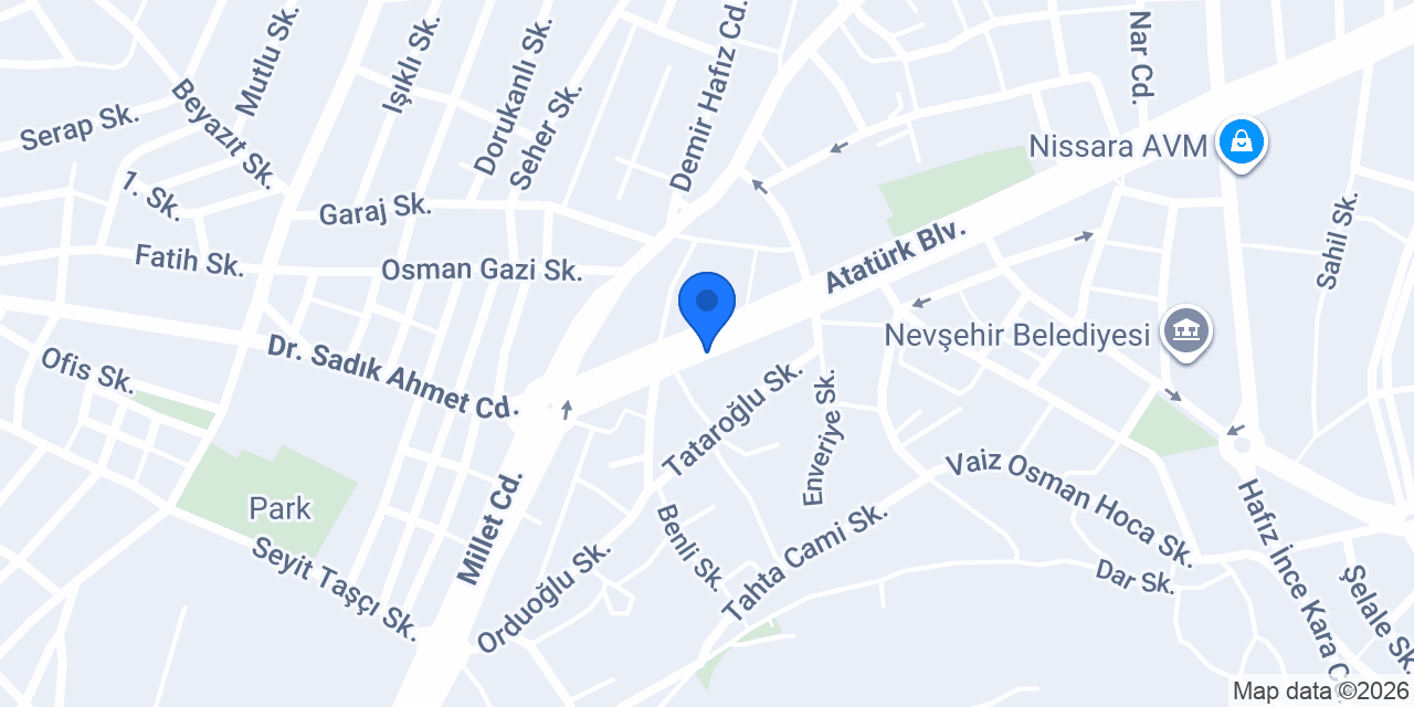 Gaziantepli Ulaşoğlu Baklava konumu