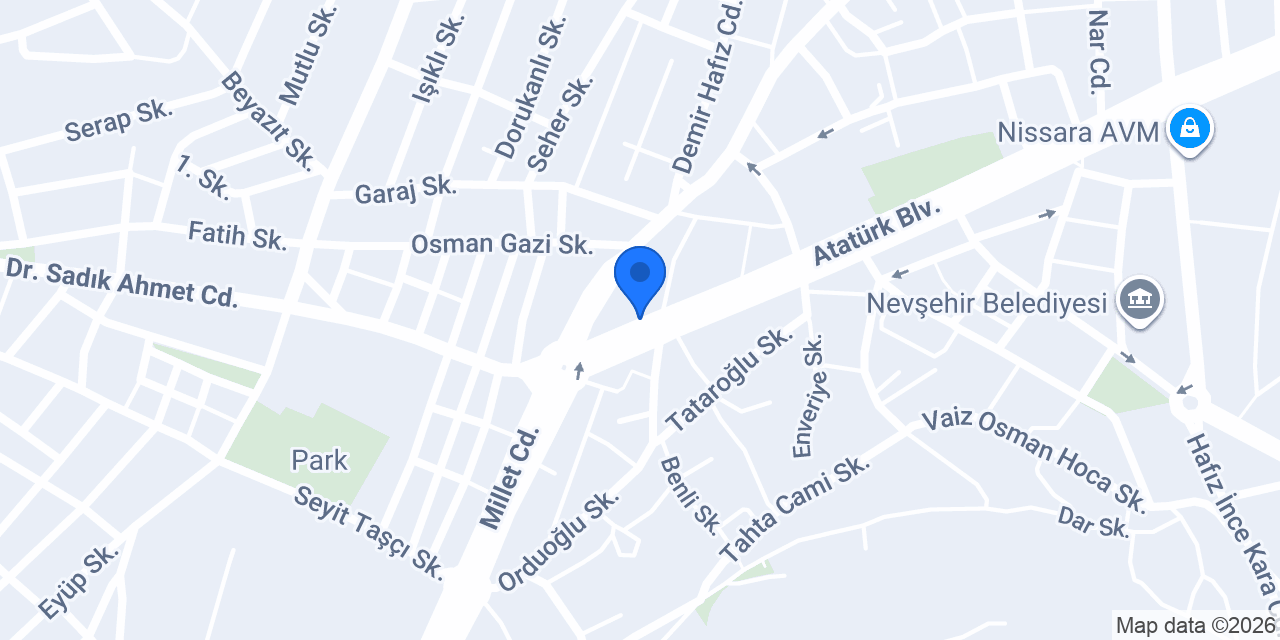 ERGİN HALI MOBİLYA konumu